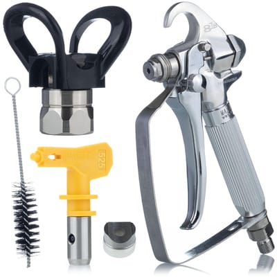 Zenthril Airless Verfspuit Cyclone V - Brushless 2500W, 25MPa - 3,5L/min, 0,031" Spuitmond LCD
