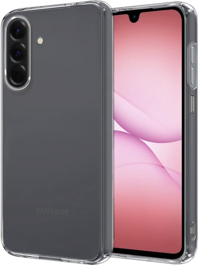 Hoesje - Geschikt voor Samsung Galaxy A17 - Sterk & Shockproof - Hoes Cover - Siliconen Case - Transparant