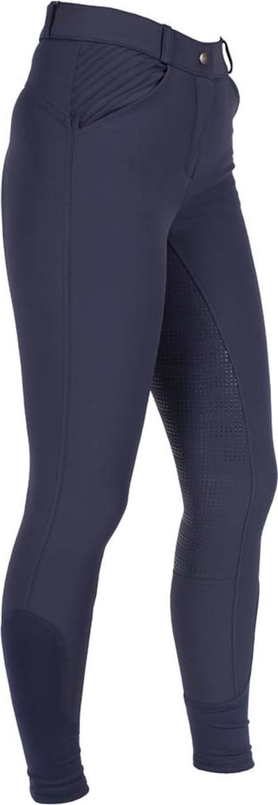 Mondoni Lilian FG Rijbroek - Maat: 34 - Donkerblauw - Nylon/elastan