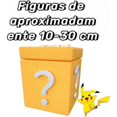 Mooie Pokemon Anime Figuur Mystery Box Willekeurig 10 Stuks 30cm Groot Formaat Pikachu Charizard Gengar Snorlax Mewtwo Verzamelaar Actie