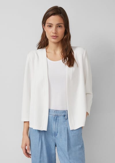 Zachte gemixte modal sweatshirt casual snit dames s.Oliver