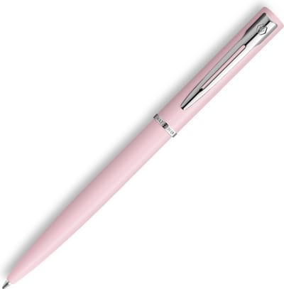 Waterman Allure balpen | macaron pastelroze lak | medium punt | blauwe inkt | geschenkverpakking