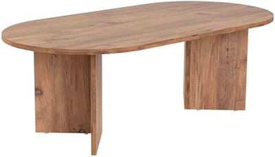 Stijlvolle koffietafel - 119 cm - Atlantic Pine - 100% Melamine - Modern Design voor Woonkamers
