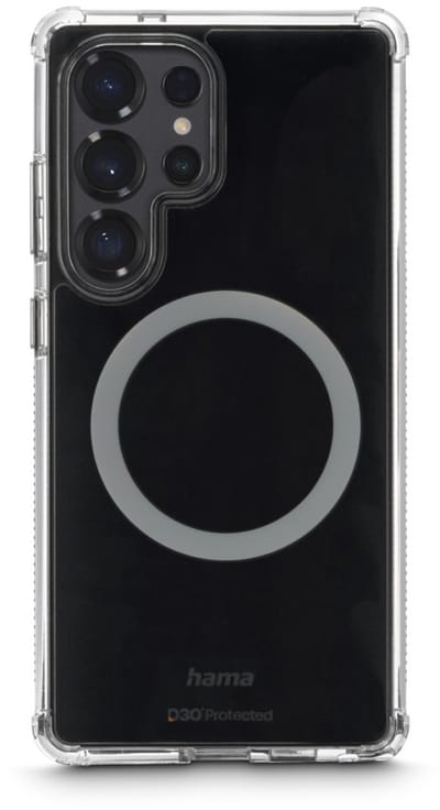 Hama hoesje geschikt voor Galaxy S25 Ultra - Extreme Protect magnetisch - Transparant