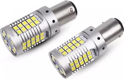 TLVX BA15S 1156 P21W Extreme High Power LED / CANBUS / Storingsvrij / achteruitrijverlichting (set)