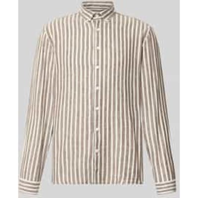 relaxed fit vrijetijdsoverhemd met button-downkraag