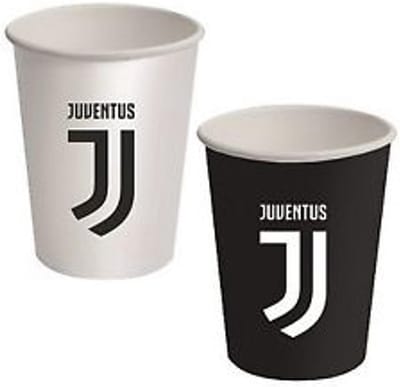 BIGIEMME SRL - 8 kartonnen Juventus bekertjes