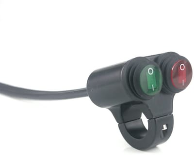Universele Motorfiets Stuur Schakelaars voor Remlicht en Hoorn 22 mm