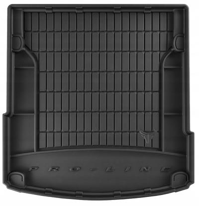 FROGUM TM Kofferbakmat - Geschikt voor AUDI A4 B6 Sedan (2000-2006) - TPE Rubber - Zwart