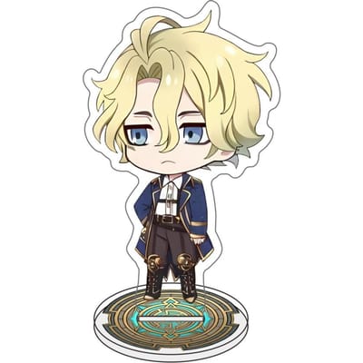 Anime Record of Ragnarok 10cm Acryl Stand Sleutelhanger Shuumatsu no Valkyrie Adam Boeddha Qin Shi Huang Jack Hades Sleutelhanger Sleutel Figu 10 cm beige