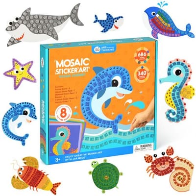 Joan Miro (Jar Melo) mozaïekstickerkunst-oceaanreis