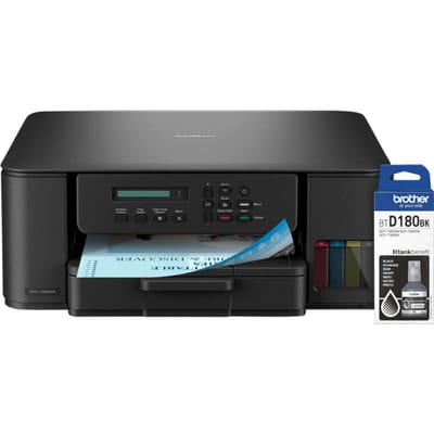 Brother DCP-T580DW + 1 extra zwarte inktfles