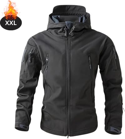 Livano Skipak - SkiBroek - Skijas - Ski Suit - Wintersport - Heren - Winter - Warm Fleece - Donker Grijs - Maat XXL