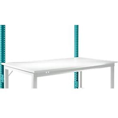 Manuflex opbouwframe, voor basistafels Universal/Profi Speciaal, bruikbare hoogte 600 mm, waterblauw