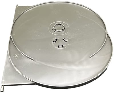 By shayne - DVD Behuizing - 2 Disc Tray - Set van 5 - 14mm Formaat - Geschikt voor DVD's - Zwart Kleur