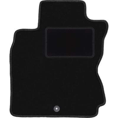 Bestuurdersmat zwart voor: Nissan Note I E11 minivan (2006-2012)