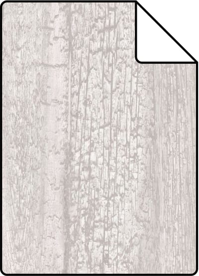 Proefstaal Origin Wallcoverings behang houtmotief donker beige - 26,5 x 21 cm - 347530-S
