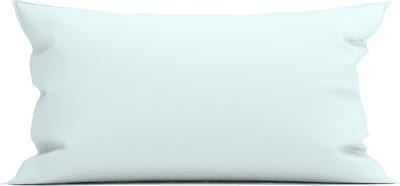 Yellow Kussensloop Percale - Kussenhoes van 40x80 cm - 1 stuk - 100% Katoen-Perkal - Blauw