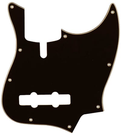 Boston M4V-310-BC pickguard, Sire Marcus Miller V-series 4-string, 3 ply, black and cream
