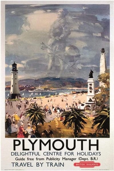 Kunstdruk Plymouth 1 40x50cm