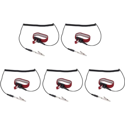 5 Stuks Antistatische Polsband ESD Armband Beschermingsgereedschap Set Kit voor Onderhoud