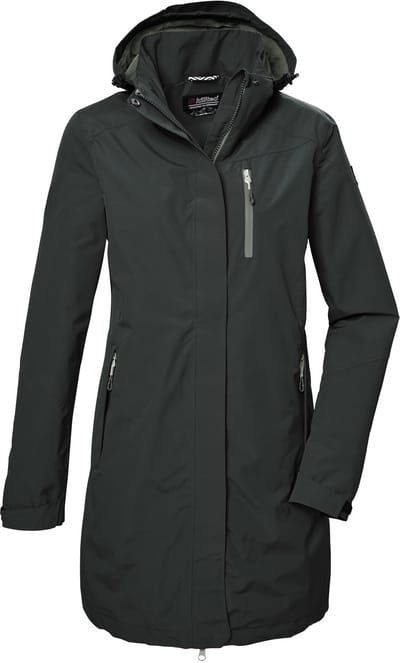 Killtec Kos 30 Women Parka - Outdoorjas - Dames - Dark Green - Maat 38