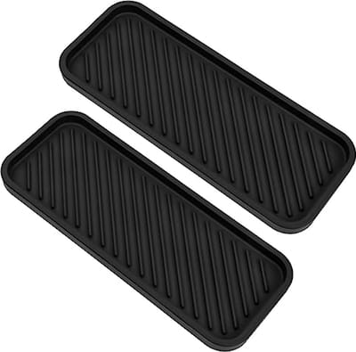 Antislip Siliconen Sponshouders voor Keuken - 2 Stuks, Gootsteen Organizer, Handig voor Sponzen en Zeep
