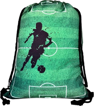 Gymtas Voetbal voor Kinderen - 40 x 32 cm - Rugzak voor School en Sport