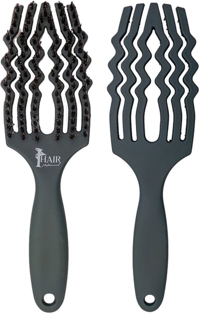 Detangling Brush Dark Green I Hair