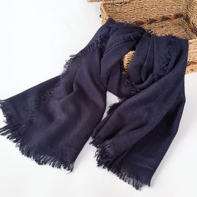 L-200cm*70cm Dames Lamswol Sjaal voor Herfst en Winter