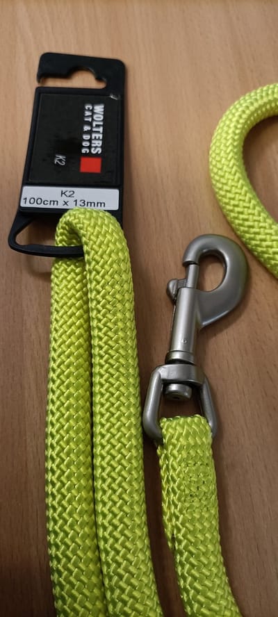 Wolters Citylijn neon geel 1 meter lang 13mm breed