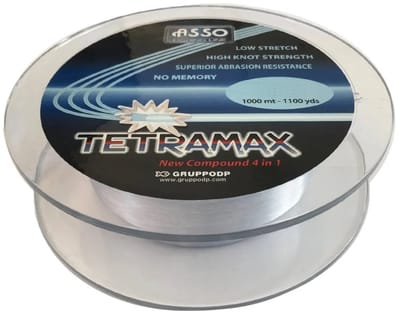 Asso Tetramax 1000 M Karperlijn Transparant 0.160 mm