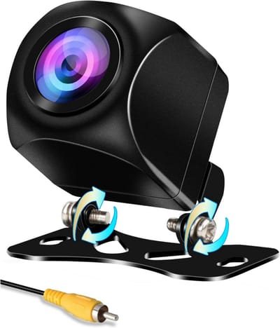 MKSS® Achteruitrijcamera - Dashcam - Parkeersensoren Parkeerhulp - Zwart
