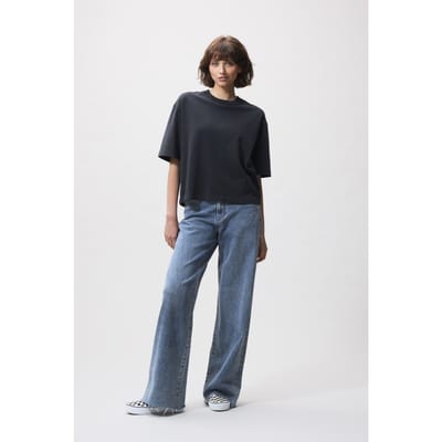 Catwalk Junkie Loose Fit Tshirt Dark Grey Größe: 34 | Hemden Outlet | Damen | Grau