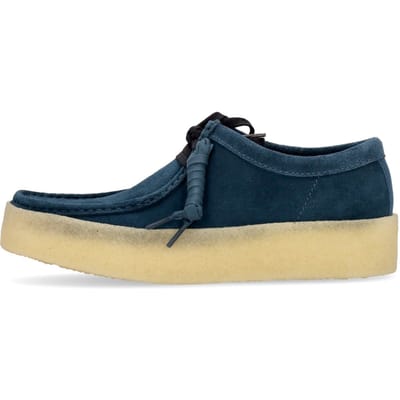 Wallabee Cup lifestyle-schoen voor heren diepblauw