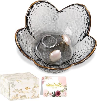 Unieke sieraden opbergschalen voor vrouwen - Leuke verjaardagscadeaus en decoratieve accessoires voor de slaapkamer en woonkamer