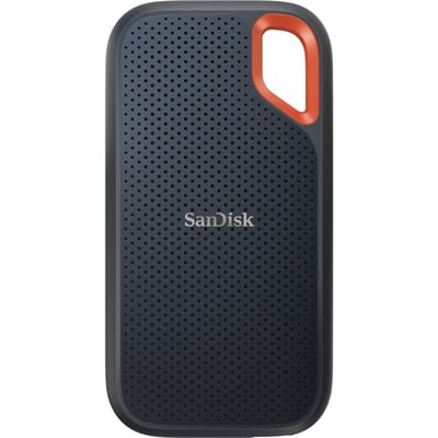 SanDisk Extreme® Pro Portable 4 TB Externe SSD harde schijf (2,5 inch) USB-A 3.2 Gen 2 Zwart, Oranje SDSSDE81-4T00-G25