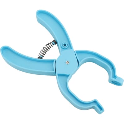 Outil de sécurité pour les yeux Multifonctionnel Plastique Design ergonomique Fournitures pour la fabrication d'yeux d'animaux Outil pour bleu