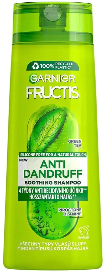Garnier Fructis Soothing Anti Dandruff Shampoo for Normal Hair 250ml 8.45oz