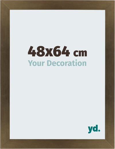 Your Decoration - Fotolijst 48x64 cm - MDF - Brons Decor - Mura