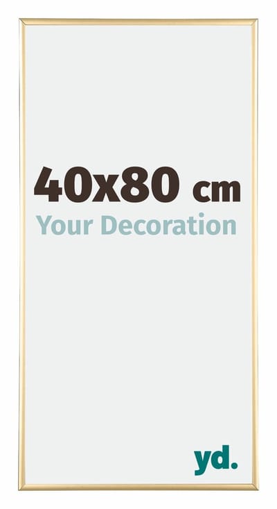 Your Decoration - Fotolijst 40x80 cm - Aluminium - Goud - Kent