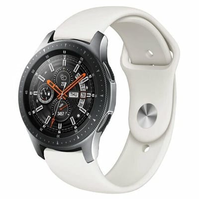 By Qubix - Rubberen sportband - Roomwit - Geschikt voor Xiaomi Redmi Watch 5 Active / Redmi Watch 5 Lite