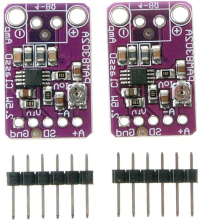 Audio Versterker Board - Eindversterker Module - Audio Projecten - Enkelkanaals Klasse D - 2 stuks - Groen