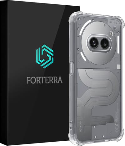 Hoesje Geschikt voor Nothing Phone (2a) - Sterk & Shockproof - Siliconen Shock Case - Hoes Cover - Transparant