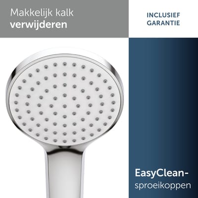 Ideal Standard Alero douchecombinatie met douchestang, waterbesparend – Chroom