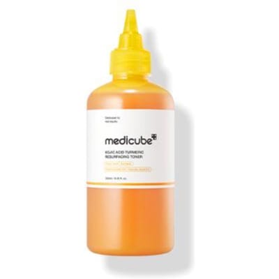 MediCube Kojic Acid Kurkuma Resurfacing Toner Verhelderend & Poriën Verzorging 250ml yellow