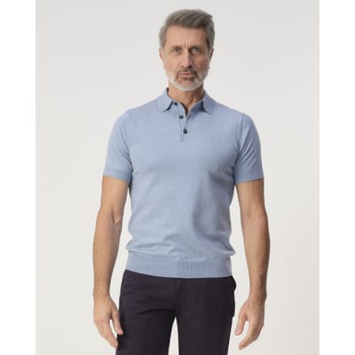 Campbell Polo Heren Blauw