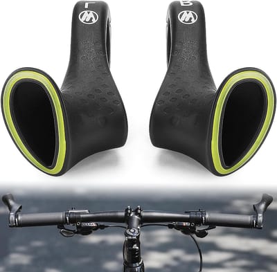 Ergonomische en Antislip Fietshandvatten voor 21.8-22.2mm Stuur, Geschikt voor MTB en Racefietsen, Verbeter Grip en Comfort