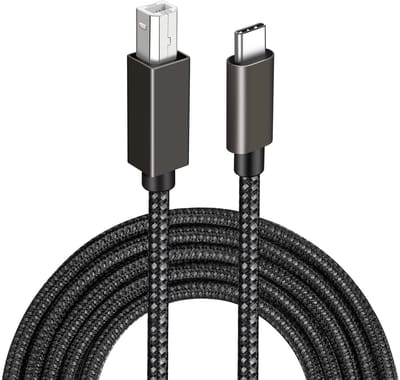 USB B - USB C printerkabel