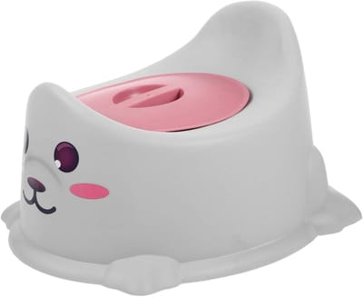 Kinder Potje - Baby Toilet - Zindelijkheidstraining - Ergonomisch Ontwerp - 30x26x19 cm - Grijs
